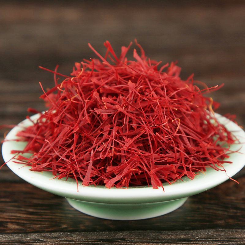 藏红花长丝原色正宗可泡水泡酒花茶包邮