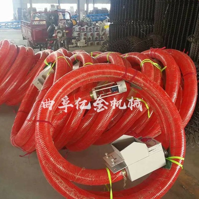 吸沙机软管螺旋输送水泥沙子上料机粉尘煤渣蛟龙式吸料机