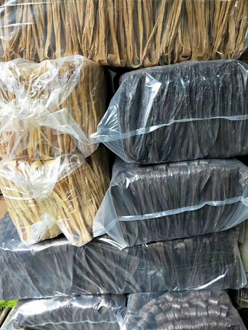 广东河源和平贝墩黄腐竹，纯手工黄圆竹豆腐皮大量批发零售