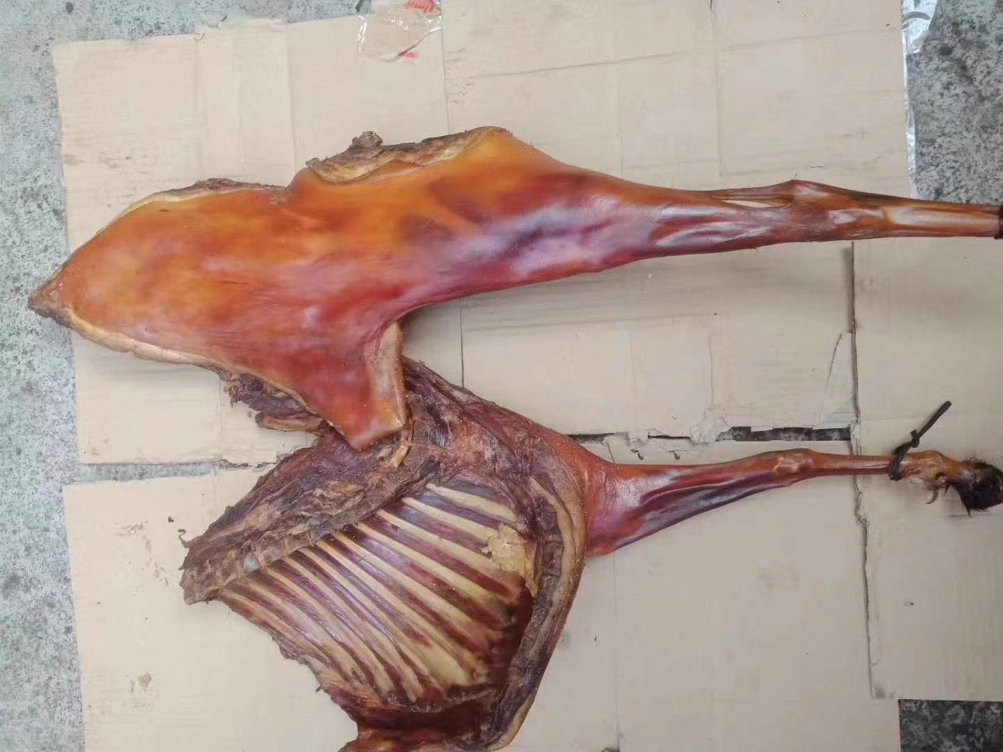 白条羊各部位营养参数对比表