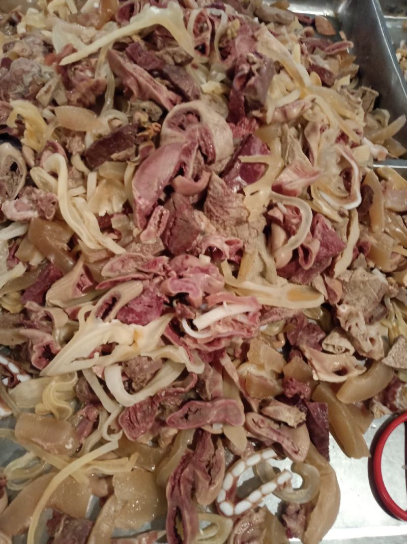 牛杂本地黄牛杂新鲜现煮