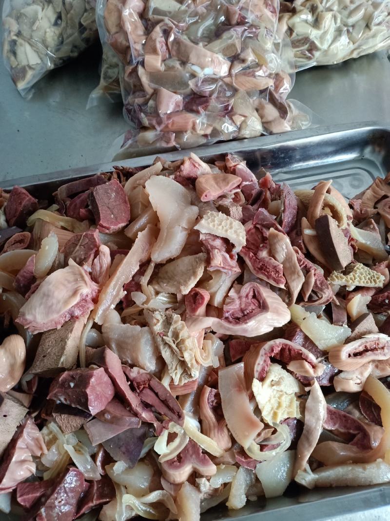牛杂本地黄牛杂新鲜现煮