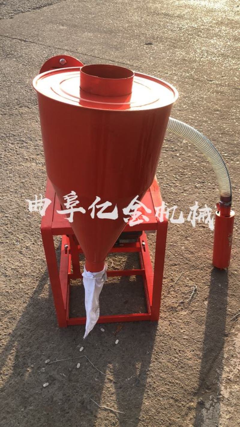 自吸式粮食粉碎机养殖场玉米大豆饲料打碎机两相电齿爪除尘型