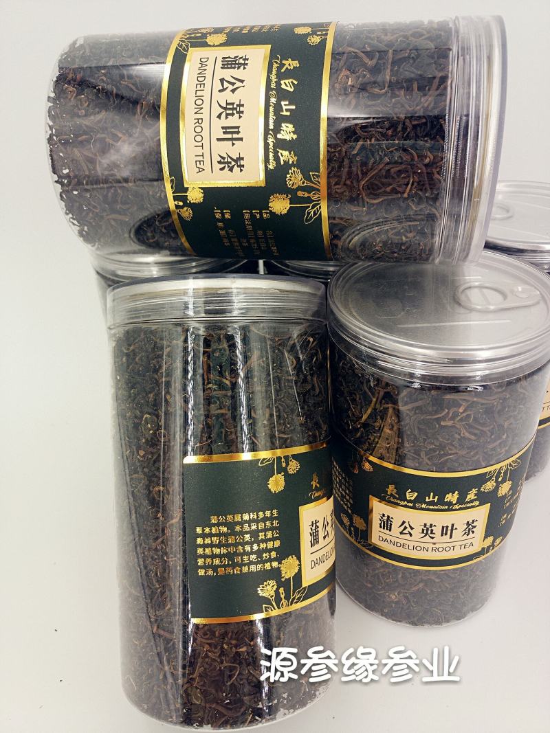 长白山蒲公英茶瓶装包邮