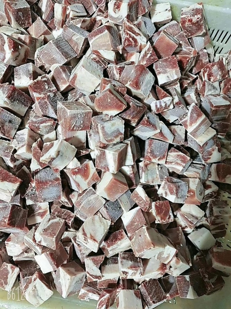 纯干牛腩粒原切无任何添加剂天天鲜货需要联系