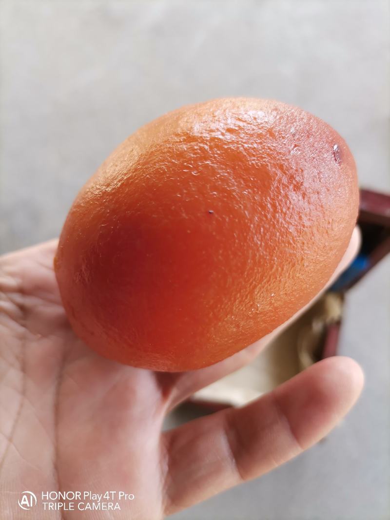今天杀自家的老母鸡得的这东西是鸡宝吗