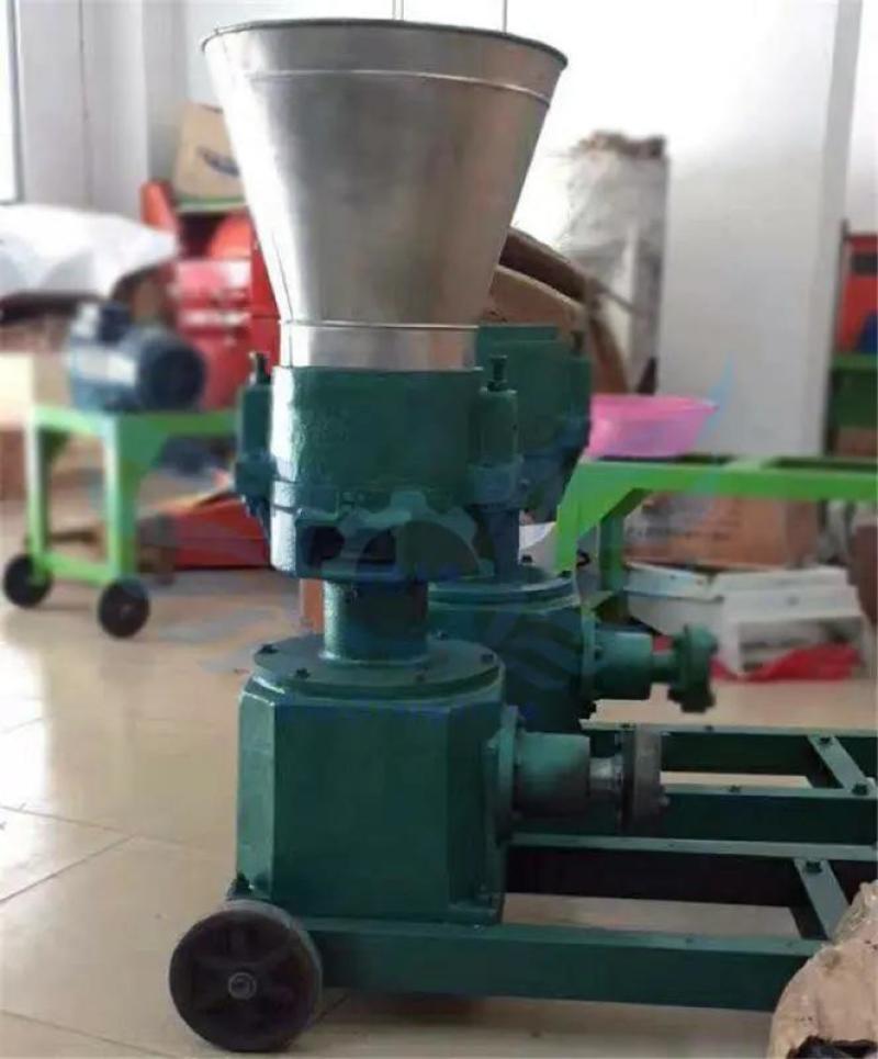 平模饲料颗粒机家用小型畜牧养殖设备柱状成型机豆渣猫砂设备