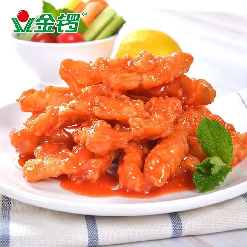 金锣糖醋里脊小酥肉!家用食材冷冻鸡肉320g每包