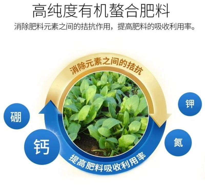 钙镁锌硼铁多元素螯合成分吸收率高多素同补质量保证