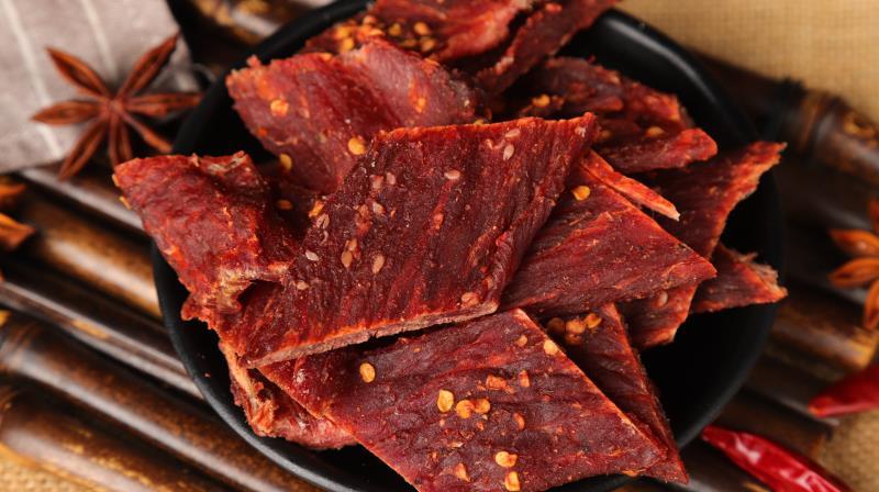 风干肉牛肉手撕肉干景区展会热销火爆好产品五香味麻辣味