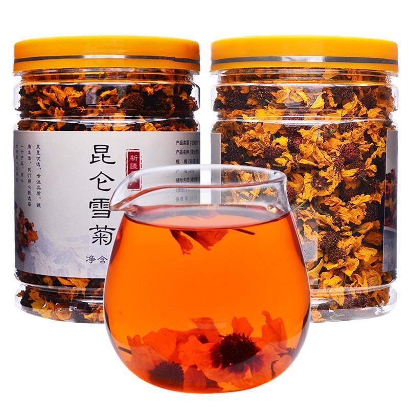 炅昱昆仑雪菊胎菊花茶新疆产天山冰山昆仓雪菊正品