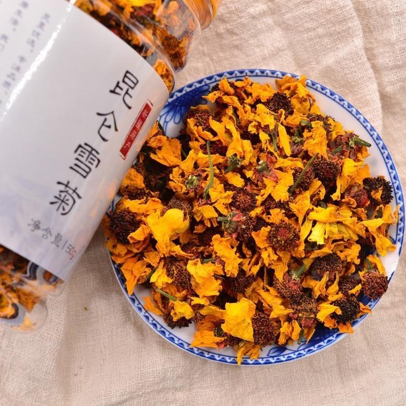 炅昱昆仑雪菊胎菊花茶新疆产天山冰山昆仓雪菊正品