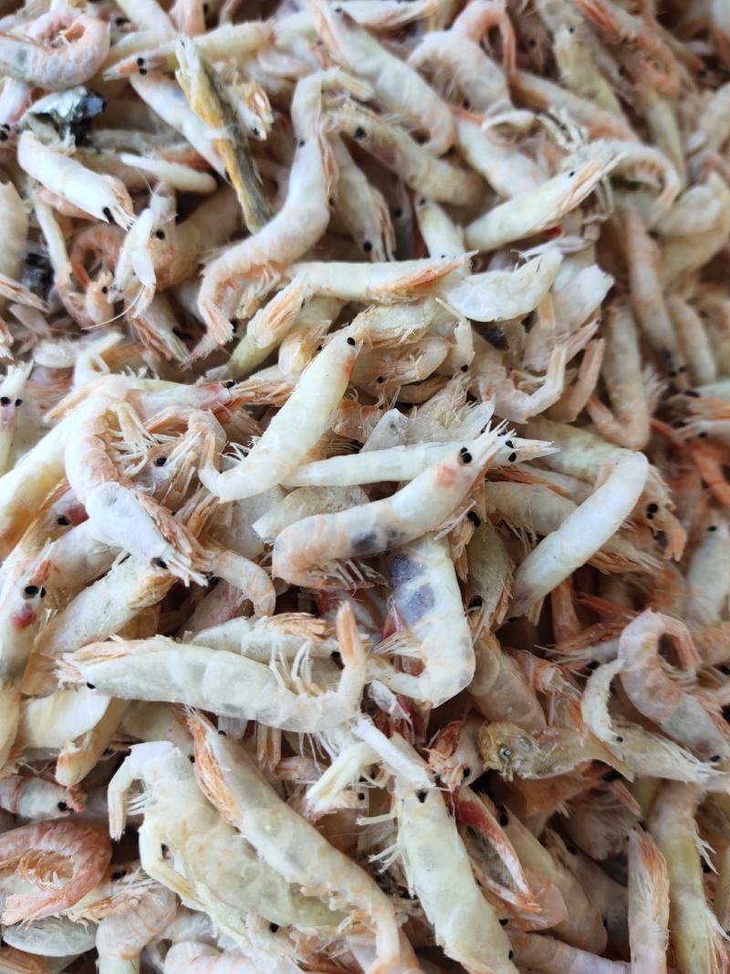 无盐麦秆虾烘干烤大虾皮淡干即食打粉宝宝辅食不咸一箱18斤
