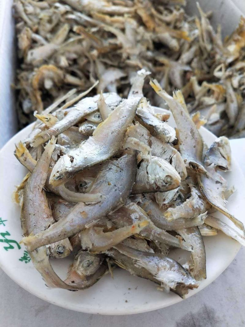 渤海湾国宝鱼小马囗鱼微咸当下酒菜配馒头窝窝一手货源不包邮
