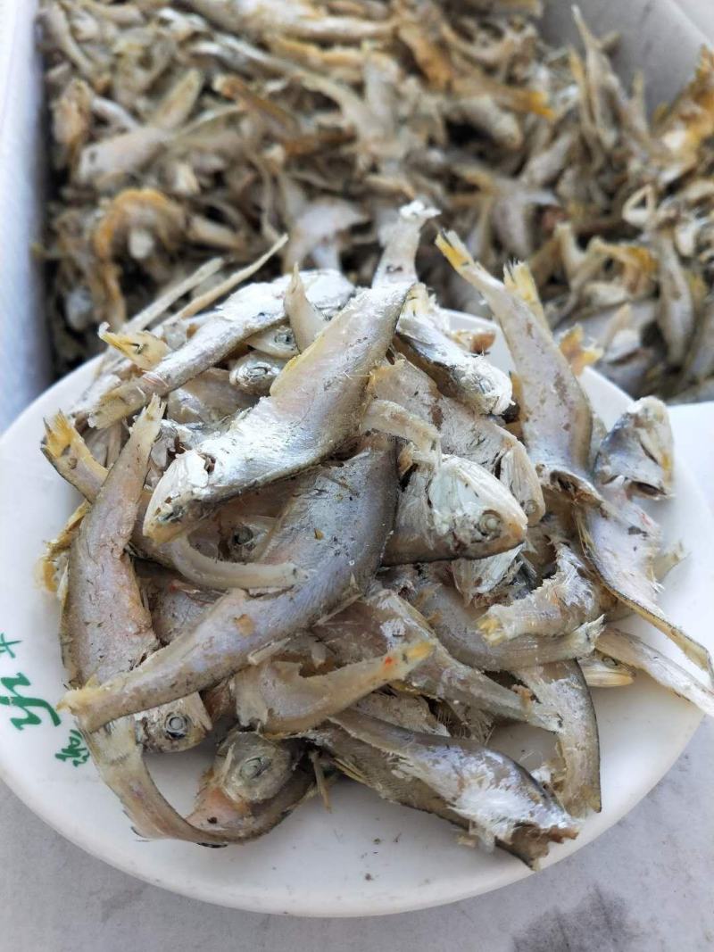 渤海湾国宝鱼小马囗鱼微咸当下酒菜配馒头窝窝一手货源不包邮
