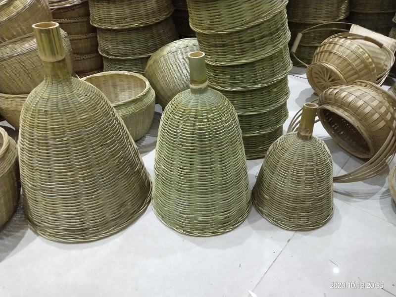 竹编竹制品手工竹编收蜂笼捕蜂笼招蜂笼加大竹编捕蜂器蜜蜂透