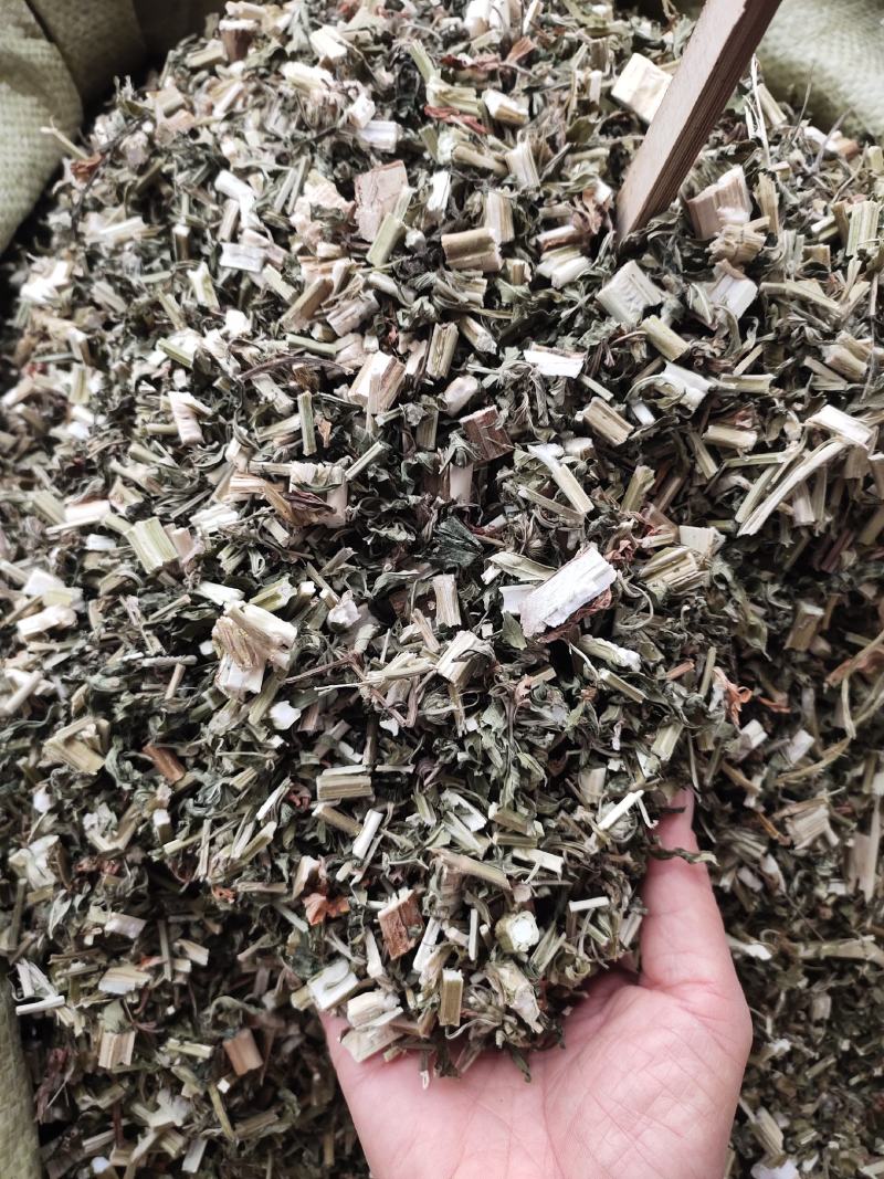 中草药益母草泡脚料新货，一手货源，大量供应