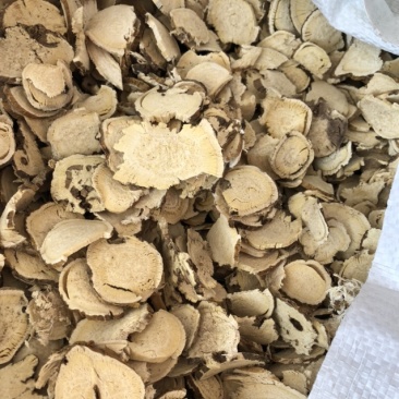 承德野生苦参片，1.0以上片，过0.5筛子，过风机。
