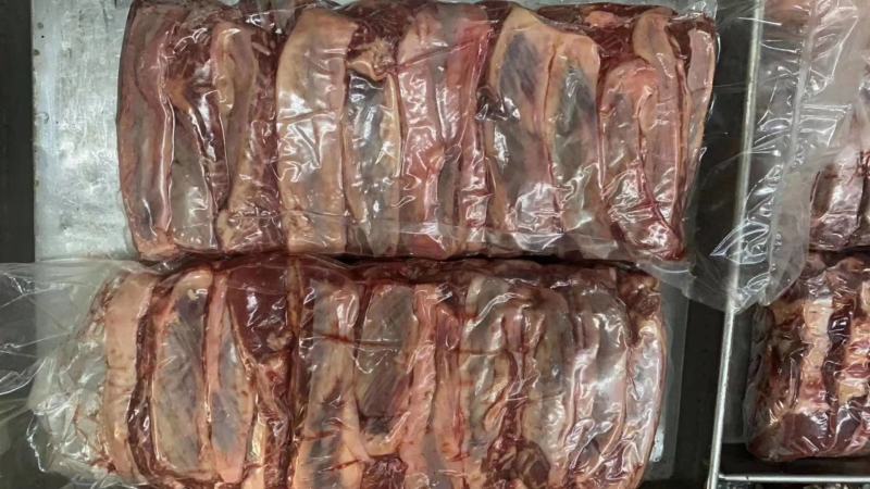 腹肉条，国产纯干短腹肉条，烧烤用品，保质保量。
