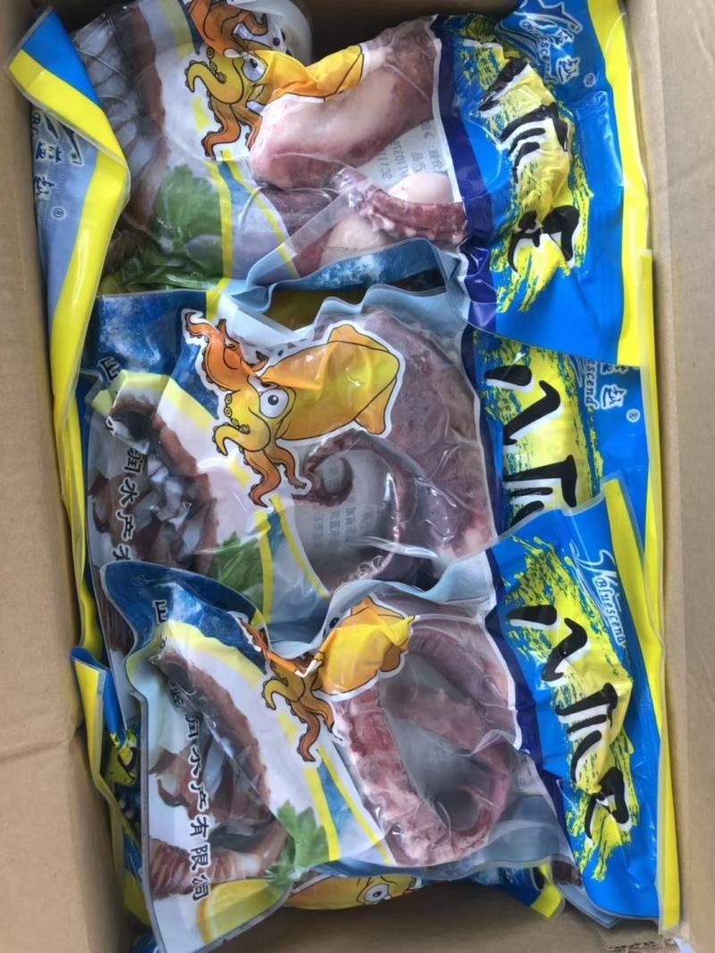 厂家直销章鱼须250g/8斤独立包装火锅烧烤江苏水产