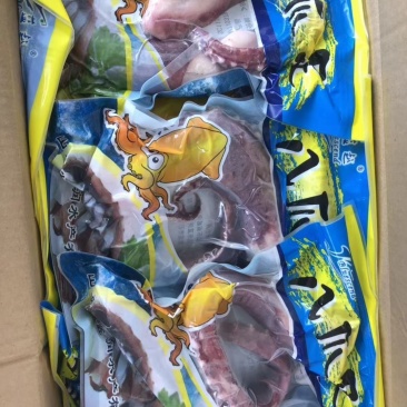 厂家直销章鱼须250g/8斤独立包装火锅烧烤江苏水产