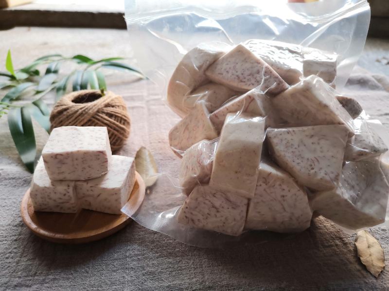 广西荔浦芋头精品削皮芋头切块真空包装4斤装