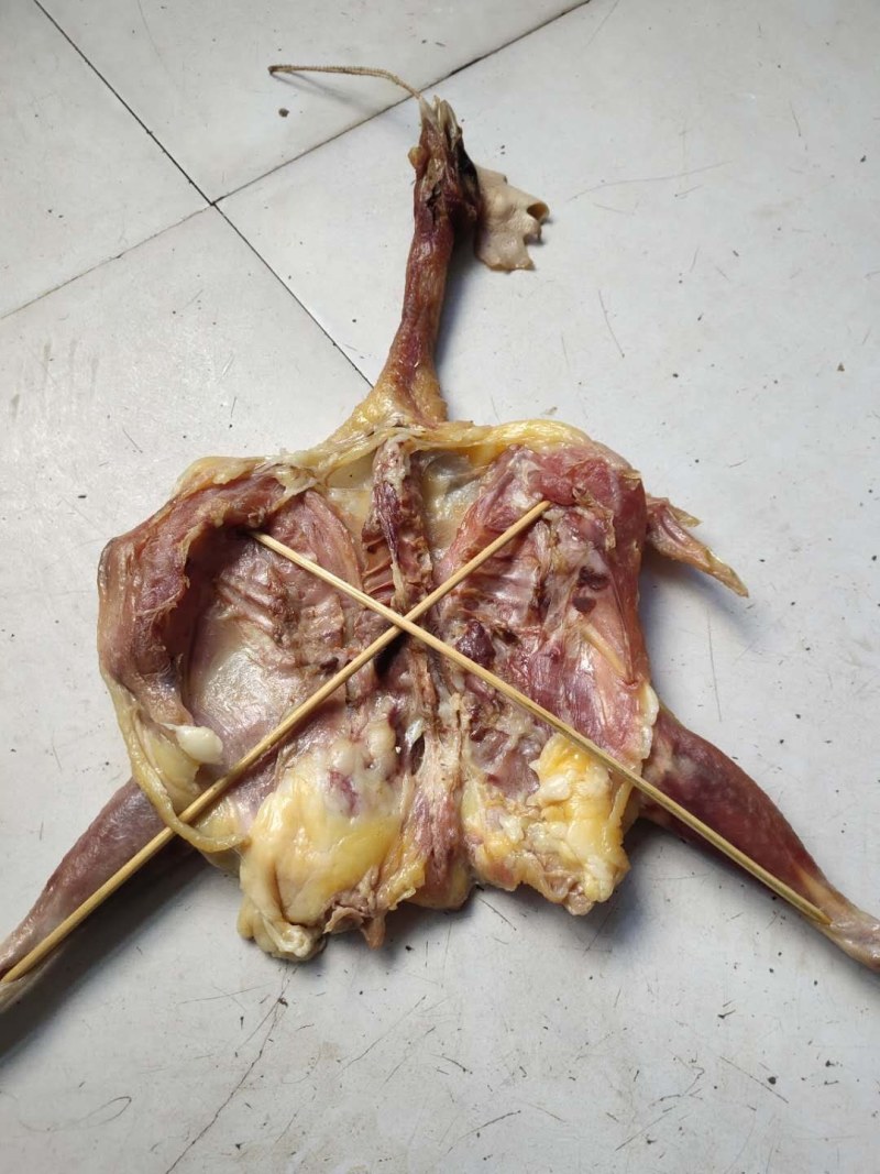 腊鸡风干鸡市场年货热卖产品