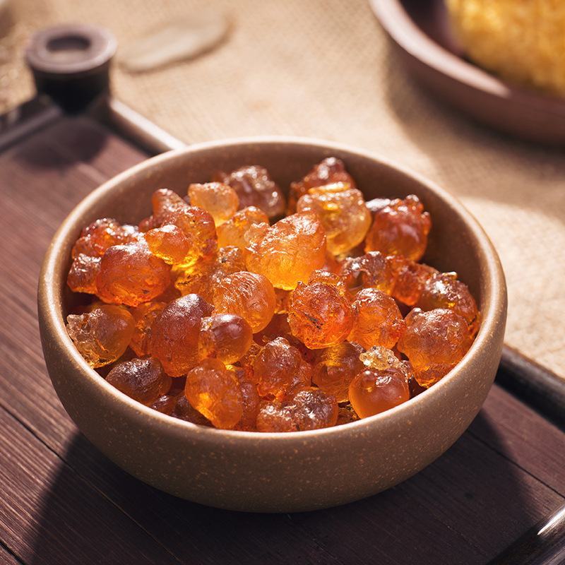 珍珠胶农家黄桃胶皂角米雪燕组合食用黄红桃胶原产地零售批发