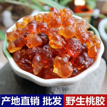 桃胶红黄桃胶云南产地直销食用桃胶精选优质桃胶散装