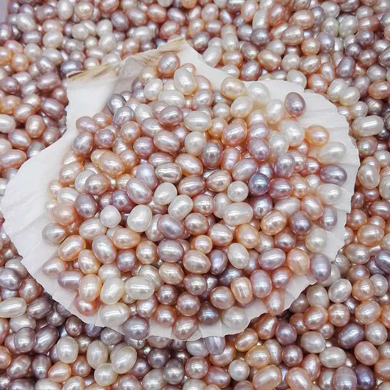 珍珠天然淡水散珠原色中药材药用珍珠打粉黑龙江安徽产地批发