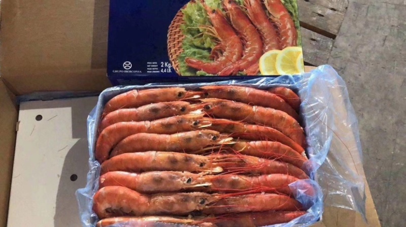 活虾速冻大红虾阿根廷红虾大号大虾刺身大虾