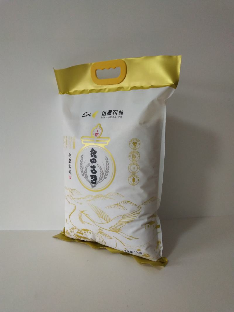 良田吉时DM-7生态大米10kg复合袋装