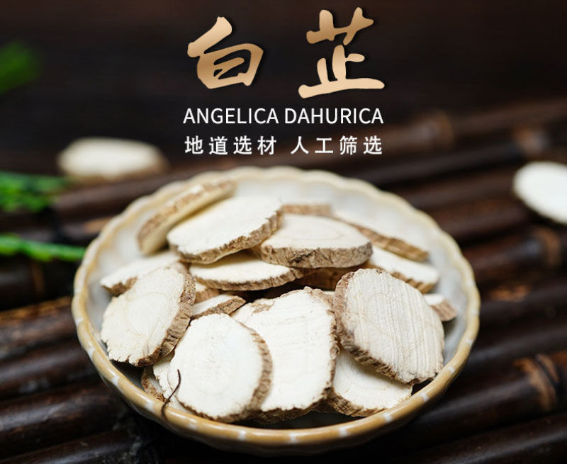 白芷白芷圆片斜片可煲汤中药材调味香料产地零售批发
