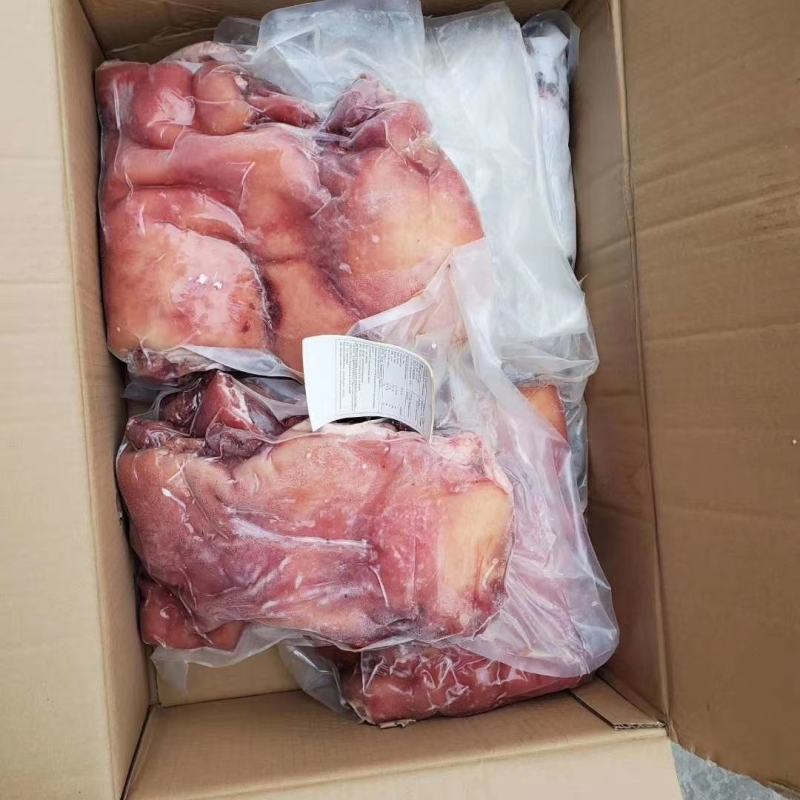 去皮大块熟羊肉精修无油无冰一件四十斤