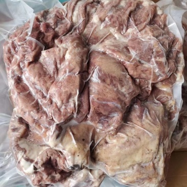 去皮大块熟羊肉精修无油无冰一件四十斤