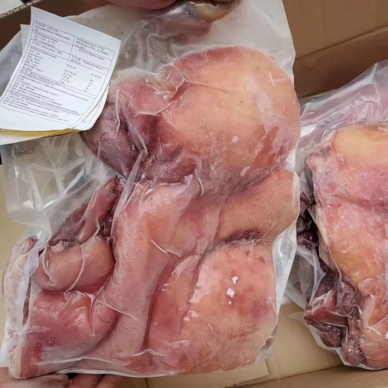 去皮大块熟羊肉精修无油无冰一件四十斤