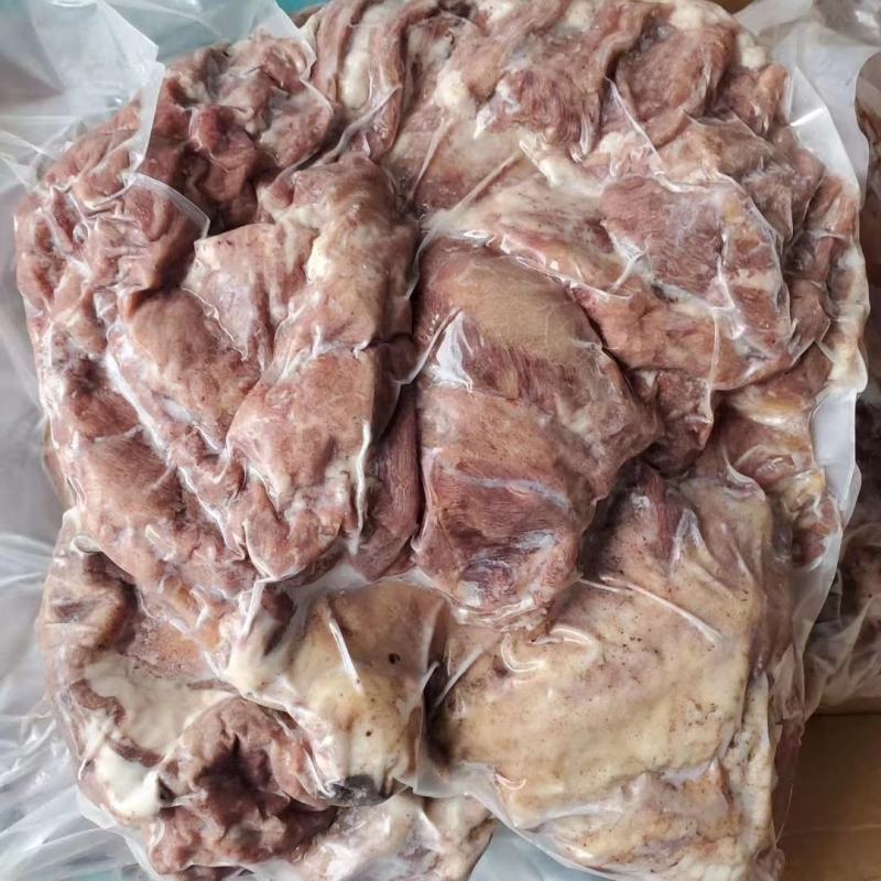 去皮大块熟羊肉精修无油无冰一件四十斤
