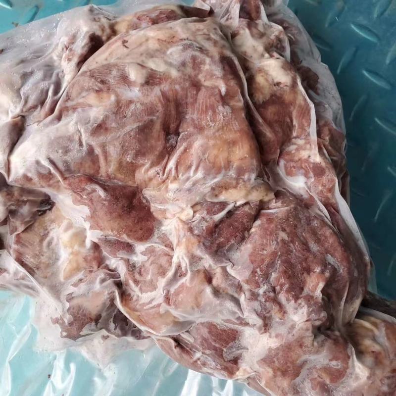 去皮大块熟羊肉精修无油无冰一件四十斤