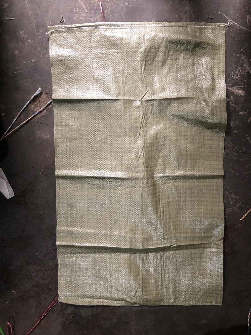 超低价灰绿色编织袋，可定制可印刷