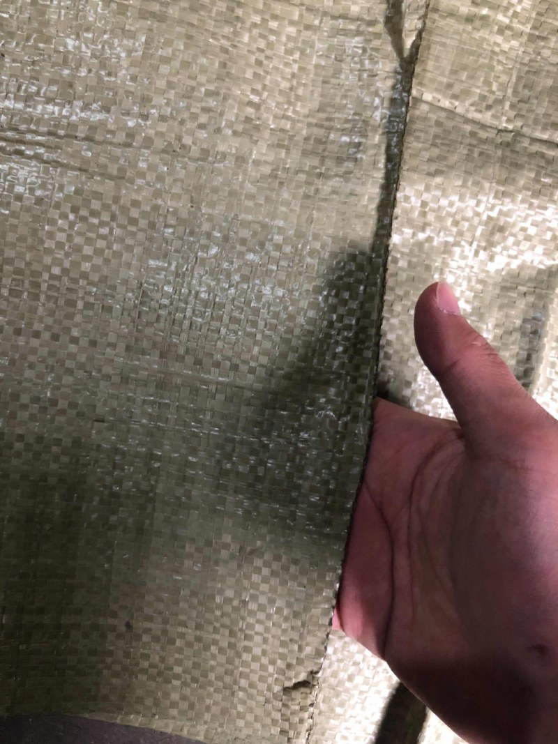 超低价灰绿色编织袋，可定制可印刷