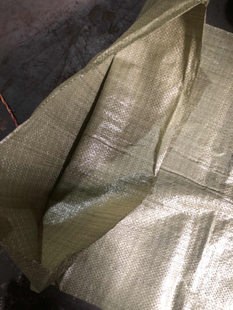 超低价灰绿色编织袋，可定制可印刷