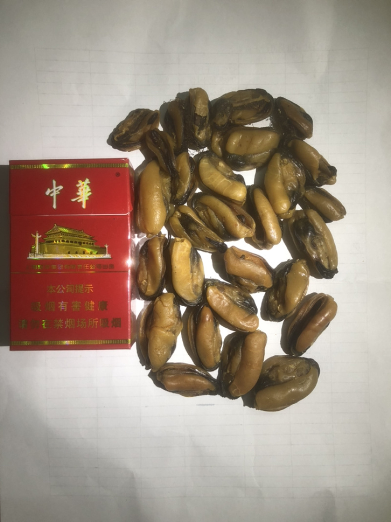 淡菜足干450头，品质保障，干净度高。