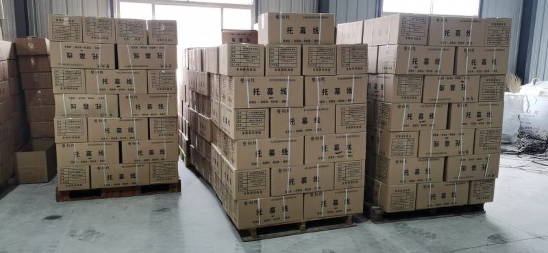 大棚线高强度塑钢线养殖用百香果葡萄架拉绳搭架专用钢塑线厂