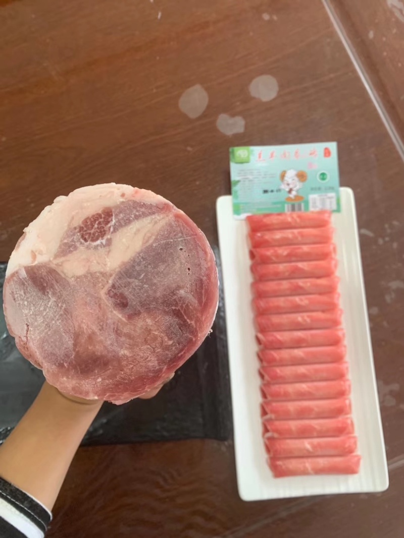 优选羔羊肉卷口感好涮锅佳品不碎不散量大从优