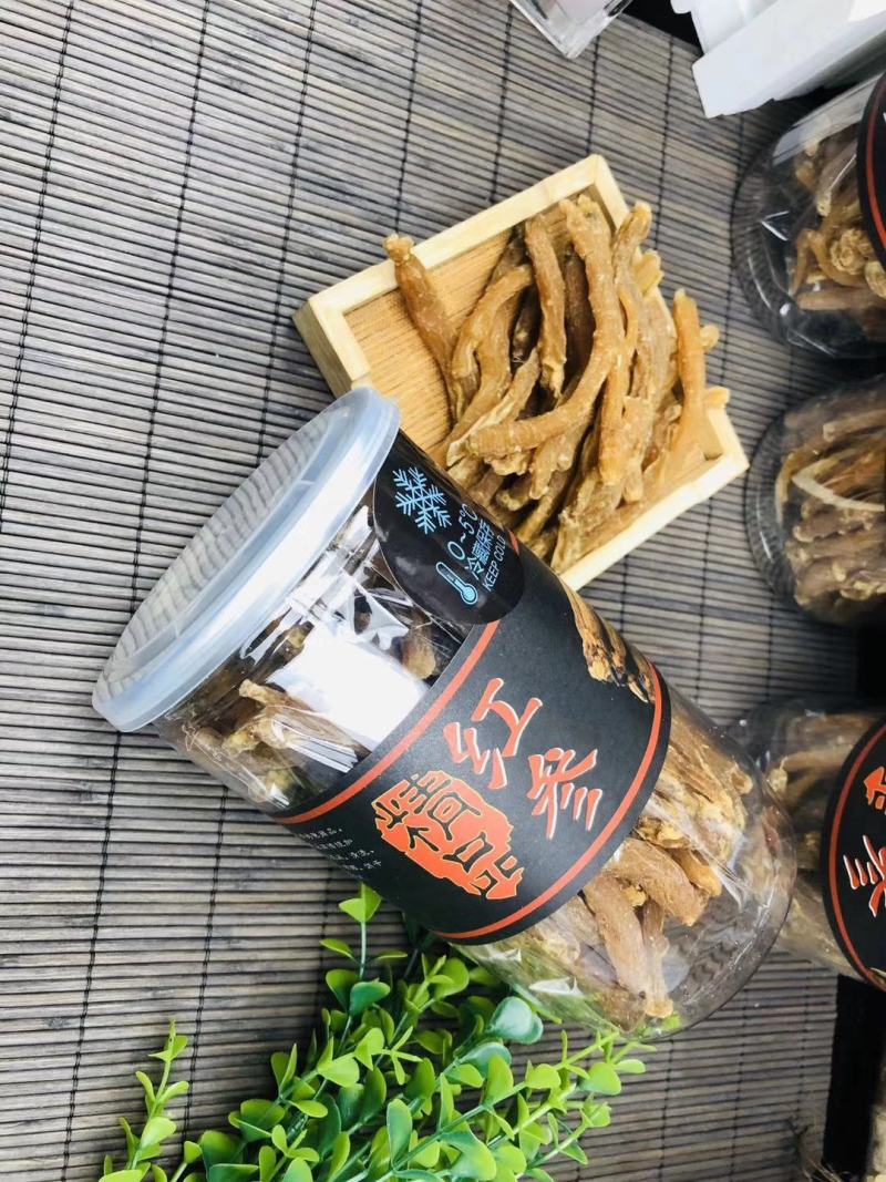即食小红参每瓶250克[精品]不议价35元一瓶