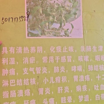 新鲜中药材批发和零售