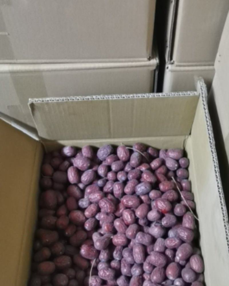 阿克苏原生态灰枣，无加工，树上自然吊干