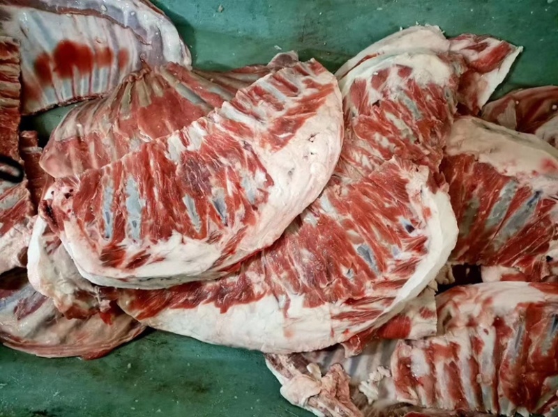 清真羊排羊光排质量有保证烧烤炖食材手续齐全
