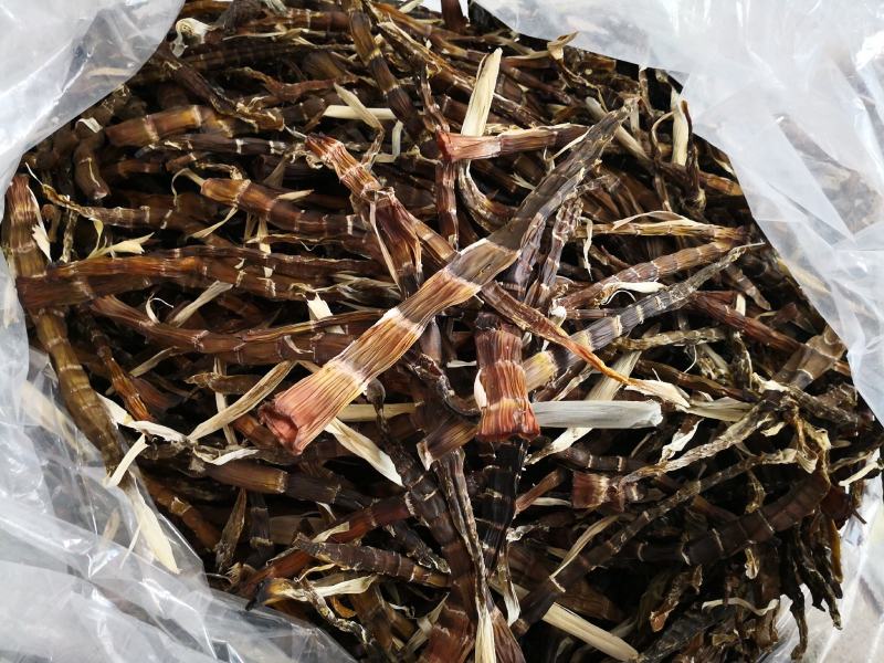 野生小竹笋笋干，刺竹笋笋干自然零添加水煮淡笋干