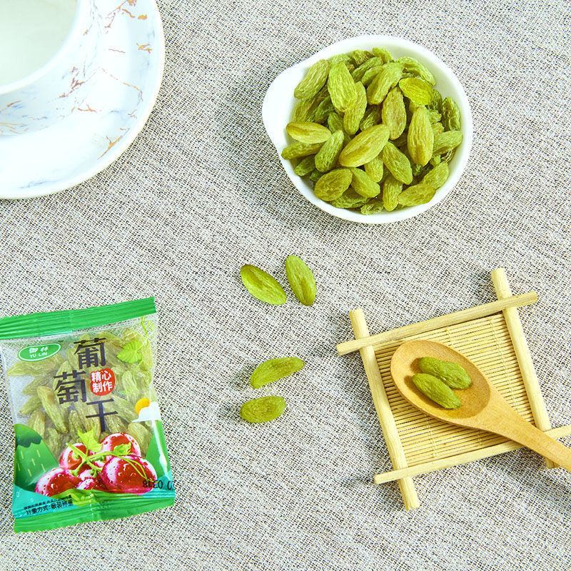 葡萄干独立包装散装新疆特产特级超大免洗绿宝石葡萄干